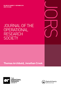 Cover image for Journal of the Operational Research Society, Volume 69, Issue 11, 2018