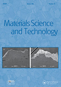 Cover image for Materials Science and Technology, Volume 36, Issue 5, 2020
