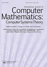 Cover image for International Journal of Computer Mathematics: Computer Systems Theory, Volume 8, Issue 1, 2023