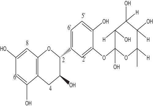 Figure 1. Structure of compound 1.