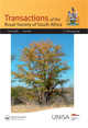 Cover image for Transactions of the Royal Society of South Africa, Volume 69, Issue 2, 2014