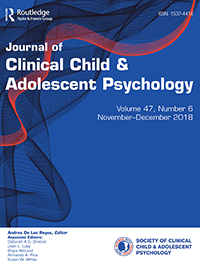 Cover image for Journal of Clinical Child & Adolescent Psychology, Volume 47, Issue 6, 2018