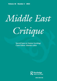 Cover image for Middle East Critique, Volume 32, Issue 4, 2023