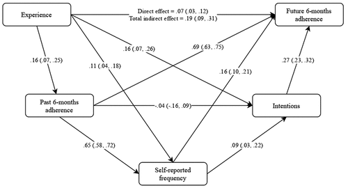 Figure 1. Sequential mediation model.