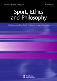 Cover image for Sport, Ethics and Philosophy, Volume 10, Issue 2, 2016