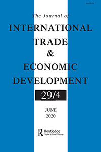 Cover image for The Journal of International Trade & Economic Development, Volume 29, Issue 4, 2020