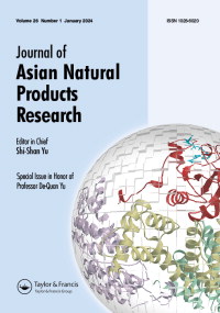Cover image for Journal of Asian Natural Products Research, Volume 26, Issue 1, 2024
