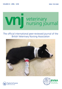 Cover image for Veterinary Nursing Journal, Volume 33, Issue 4, 2018