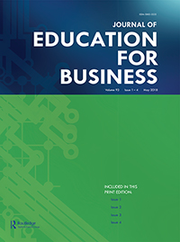 Cover image for Journal of Education for Business, Volume 93, Issue 4, 2018
