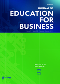 Cover image for Journal of Education for Business, Volume 93, Issue 8, 2018