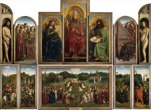 Ghent Alterpiece or “The Adoration of the Mystic Lamb”