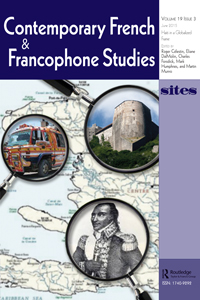 Cover image for Contemporary French and Francophone Studies, Volume 19, Issue 3, 2015