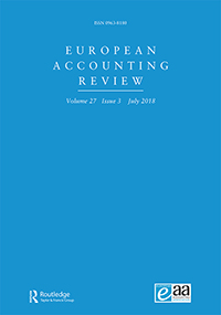 Cover image for European Accounting Review, Volume 27, Issue 3, 2018