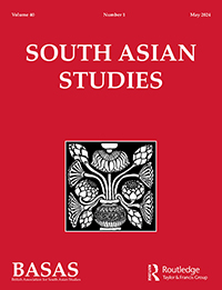 Cover image for South Asian Studies, Volume 40, Issue 1, 2024