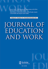 Cover image for Journal of Education and Work, Volume 34, Issue 7-8, 2021