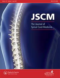 Cover image for The Journal of Spinal Cord Medicine, Volume 43, Issue 4, 2020