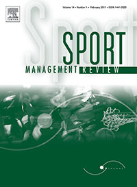 Cover image for Sport Management Review, Volume 14, Issue 1, 2011