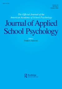 Cover image for Journal of Applied School Psychology, Volume 38, Issue 4, 2022