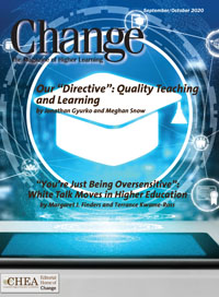 Cover image for Change: The Magazine of Higher Learning, Volume 52, Issue 5, 2020