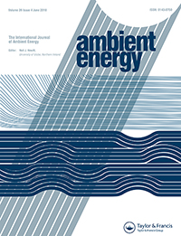 Cover image for International Journal of Ambient Energy, Volume 39, Issue 4, 2018