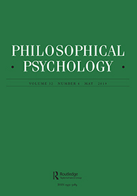 Cover image for Philosophical Psychology, Volume 32, Issue 4, 2019