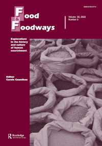 Cover image for Food and Foodways, Volume 30, Issue 3, 2022