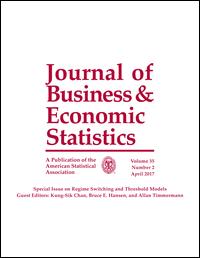 Cover image for Journal of Business & Economic Statistics, Volume 35, Issue 2, 2017