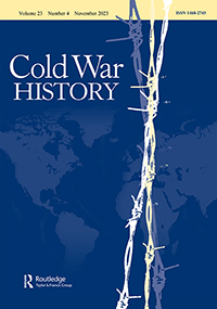 Cover image for Cold War History, Volume 23, Issue 4, 2023