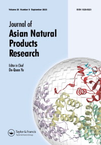 Cover image for Journal of Asian Natural Products Research, Volume 25, Issue 9, 2023