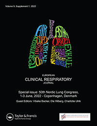 Cover image for European Clinical Respiratory Journal, Volume 9, Issue sup1, 2022