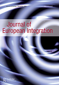 Cover image for Journal of European Integration, Volume 44, Issue 7, 2022