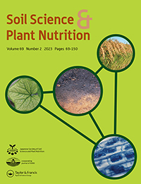 Cover image for Soil Science and Plant Nutrition, Volume 69, Issue 2, 2023