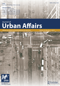 Cover image for Journal of Urban Affairs, Volume 39, Issue 7, 2017
