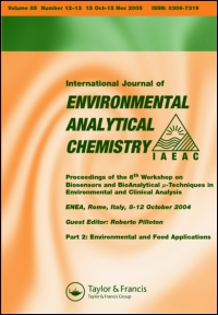 Cover image for International Journal of Environmental Analytical Chemistry, Volume 28, Issue 1-2, 1987