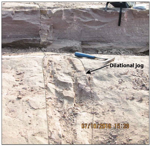 Figure 11. Dilation jog around strike-slip fault.