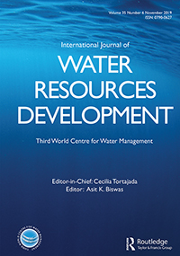 Cover image for International Journal of Water Resources Development, Volume 35, Issue 6, 2019