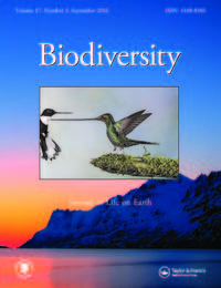 Cover image for Biodiversity, Volume 17, Issue 3, 2016