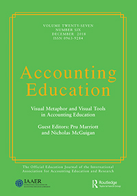 Cover image for Accounting Education, Volume 27, Issue 6, 2018