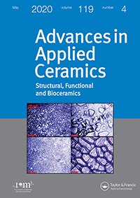 Cover image for Advances in Applied Ceramics, Volume 119, Issue 4, 2020