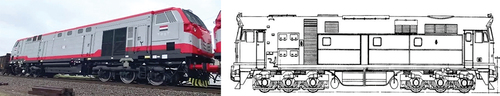 Figure 9. Captured train model 122 ton.