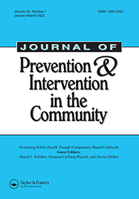 Cover image for Journal of Prevention & Intervention in the Community, Volume 50, Issue 1, 2022
