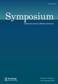Cover image for Symposium: A Quarterly Journal in Modern Literatures, Volume 72, Issue 3, 2018