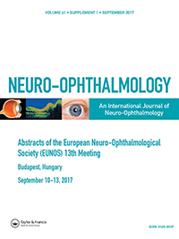 Cover image for Neuro-Ophthalmology, Volume 41, Issue sup1, 2017