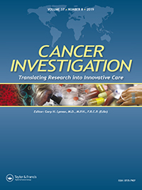 Cover image for Cancer Investigation, Volume 37, Issue 8, 2019