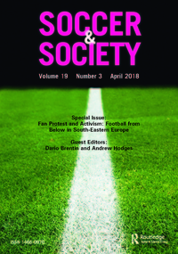 Cover image for Soccer & Society, Volume 19, Issue 3, 2018