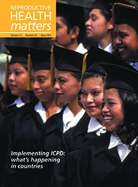 Cover image for Sexual and Reproductive Health Matters, Volume 13, Issue 25, 2005