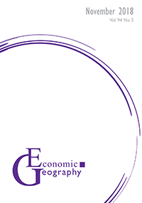 Cover image for Economic Geography, Volume 94, Issue 5, 2018
