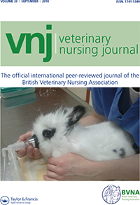 Cover image for Veterinary Nursing Journal, Volume 33, Issue 9, 2018
