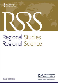 Cover image for Regional Studies, Regional Science, Volume 8, Issue 1, 2021