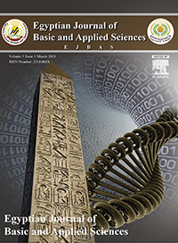 Cover image for Egyptian Journal of Basic and Applied Sciences, Volume 5, Issue 1, 2018